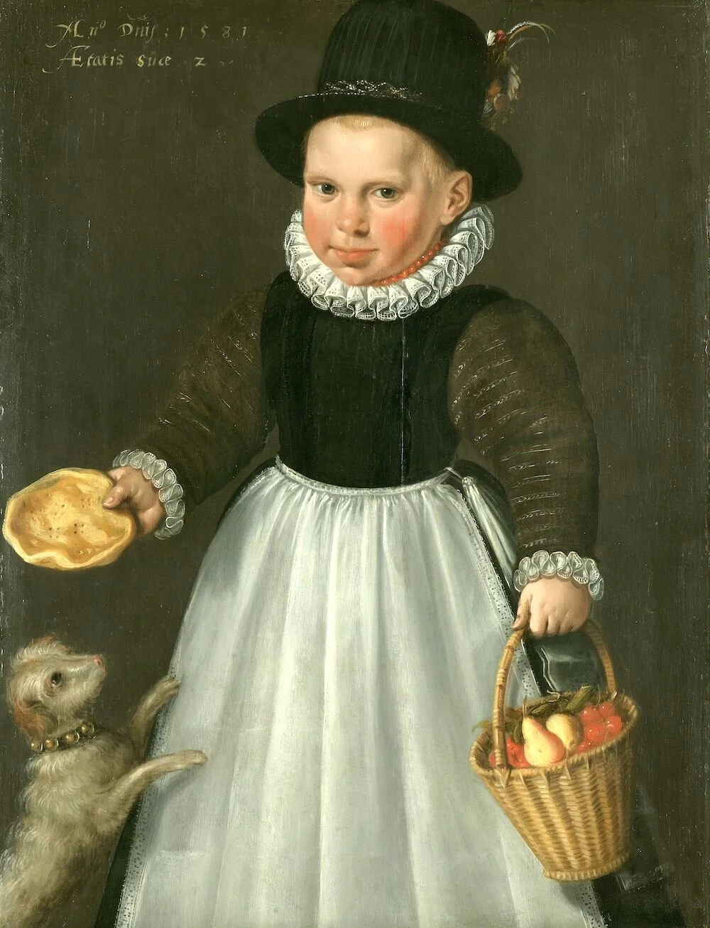 I decided to investigate for myself. Image: Portrait of a little Boy, Jacob Willemsz. Delff (I), 1581, Rijksmuseum. Used with permission.