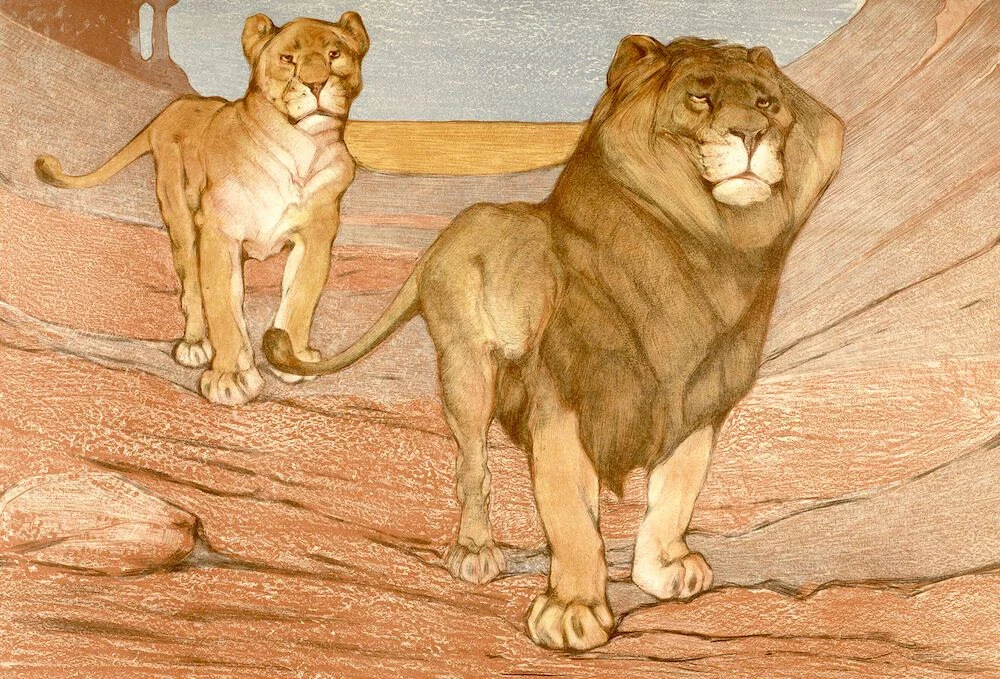 Big change, big reward. Image: Leeuw en leeuwin, Bernard Willem Wierink, 1917 , Rijksmuseum. Used with permission.