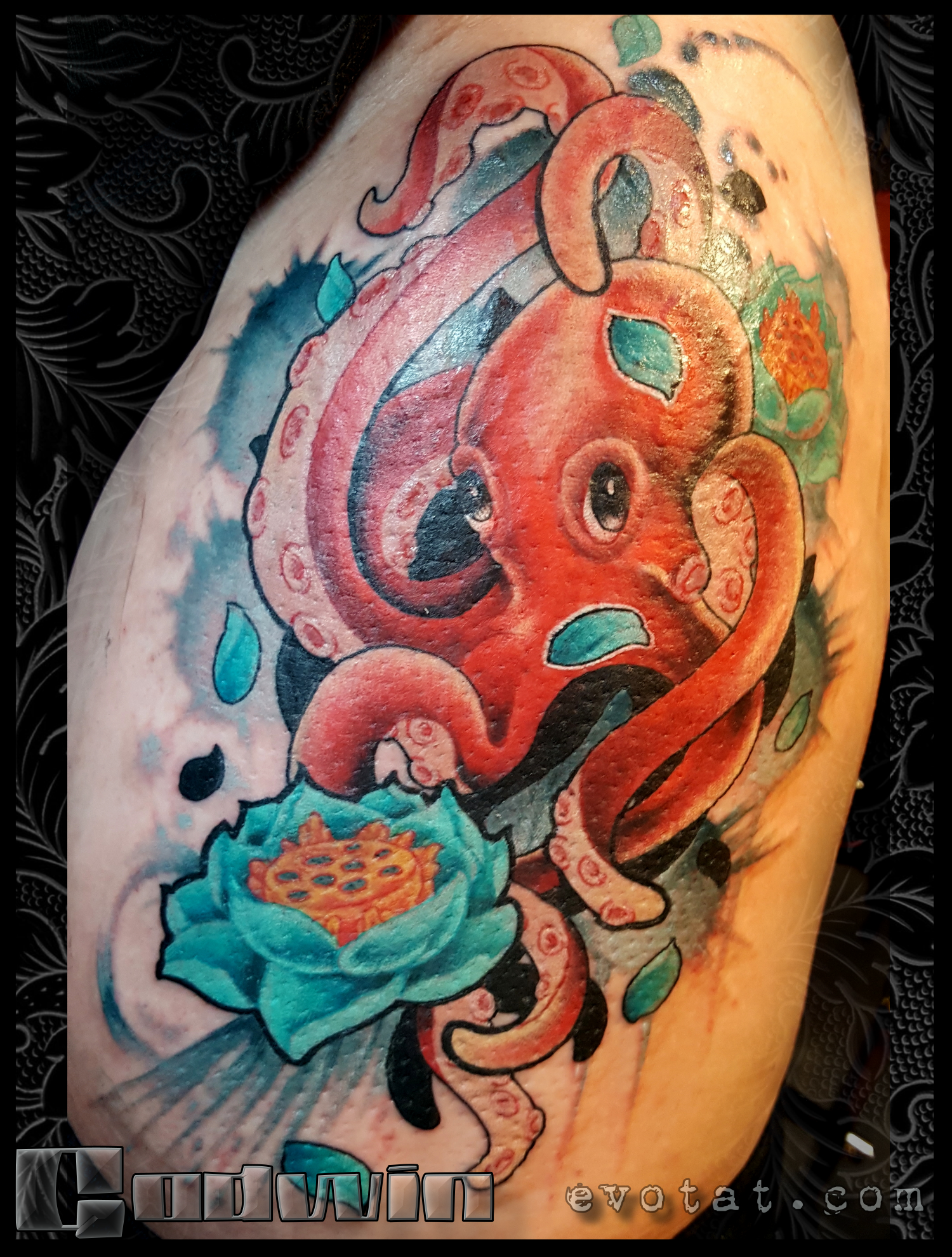 Octopus n lotus.png