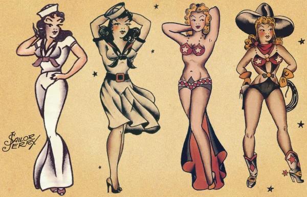 Sailor Jerry's designs will outlast any trendy tattoo, and also will be more respected... FOREVER. How's that for infinity.