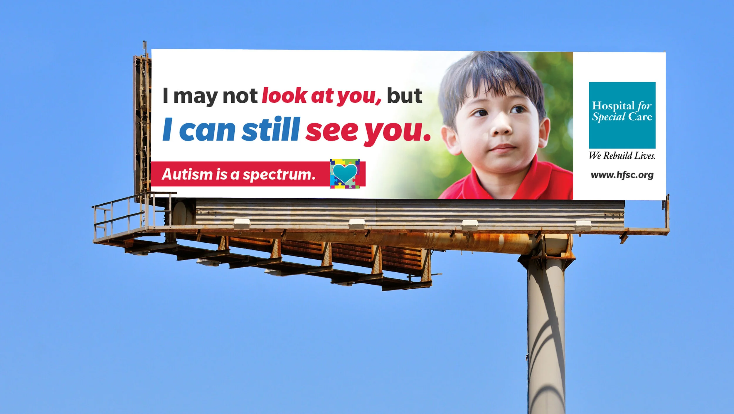 Autism Billboard See
