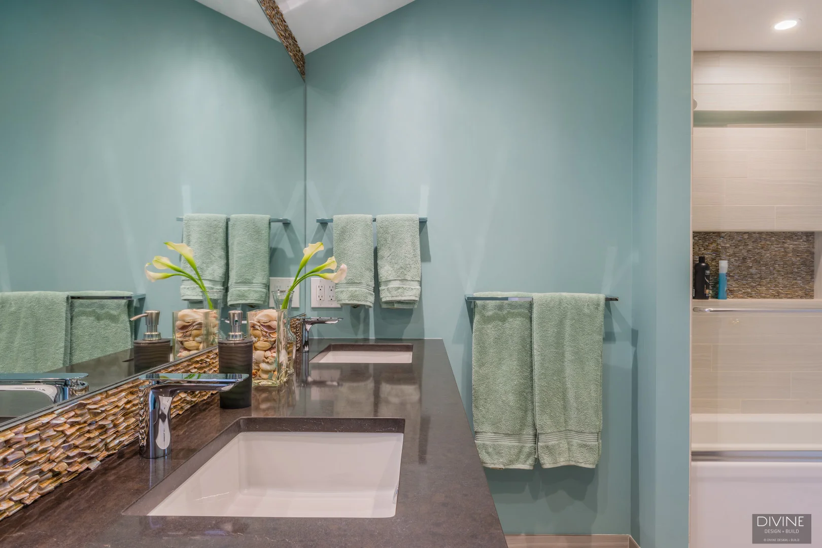 Boston Weston Contemporary Transitional Master Bathroom Suite (Part Two)