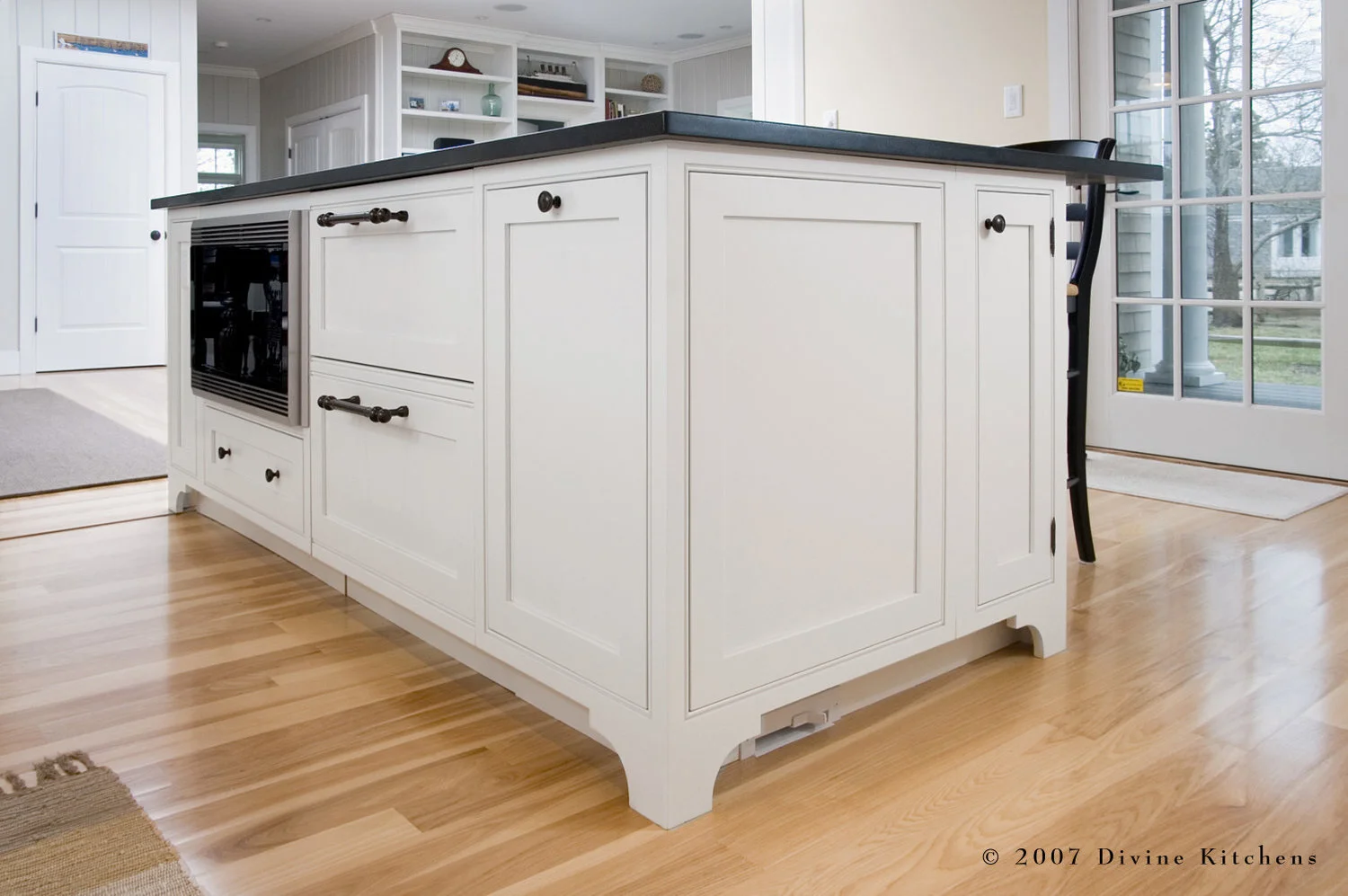 Cape Cod Transitional Traditional Kitchen Beadboard Ceiling
