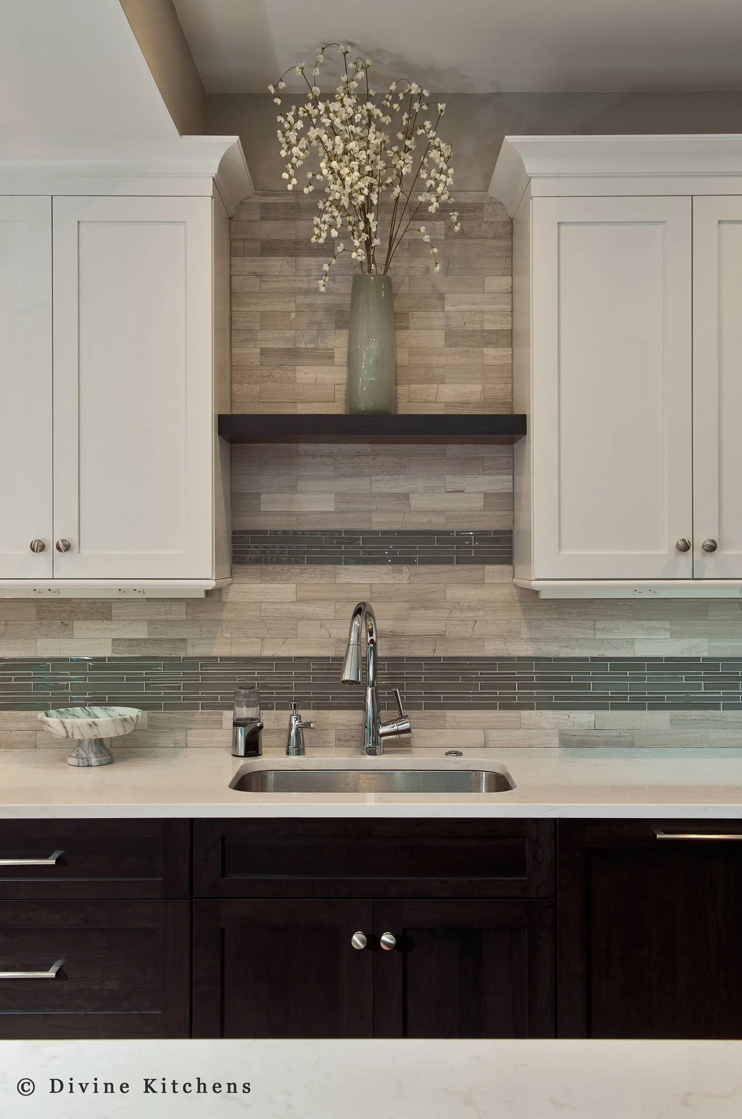 Cambridge Converted Church Transitional Kitchen — Divine Design Center