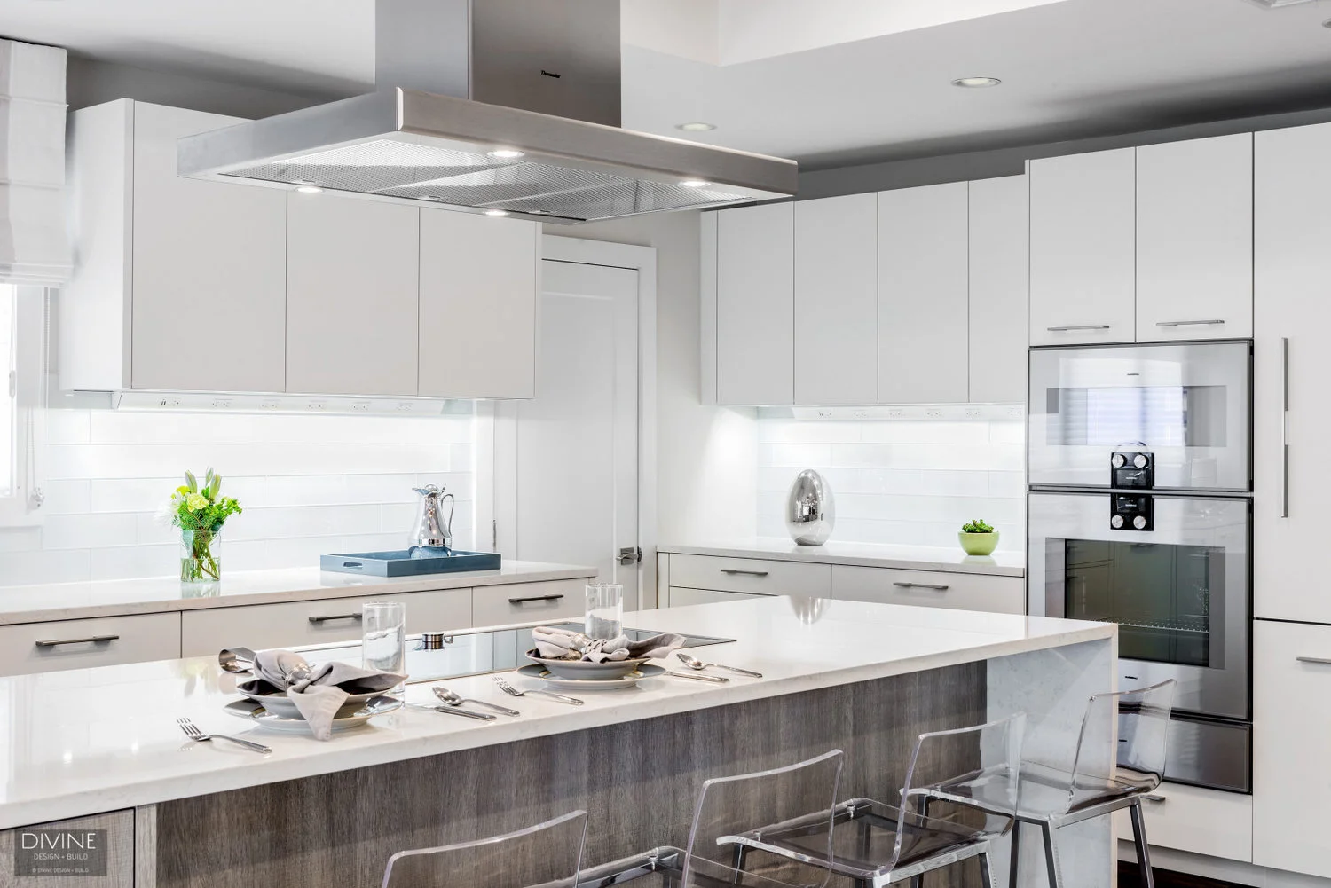 BOSTON NEWTON CONTEMPORARY LEICHT KITCHEN GAGGENAU
