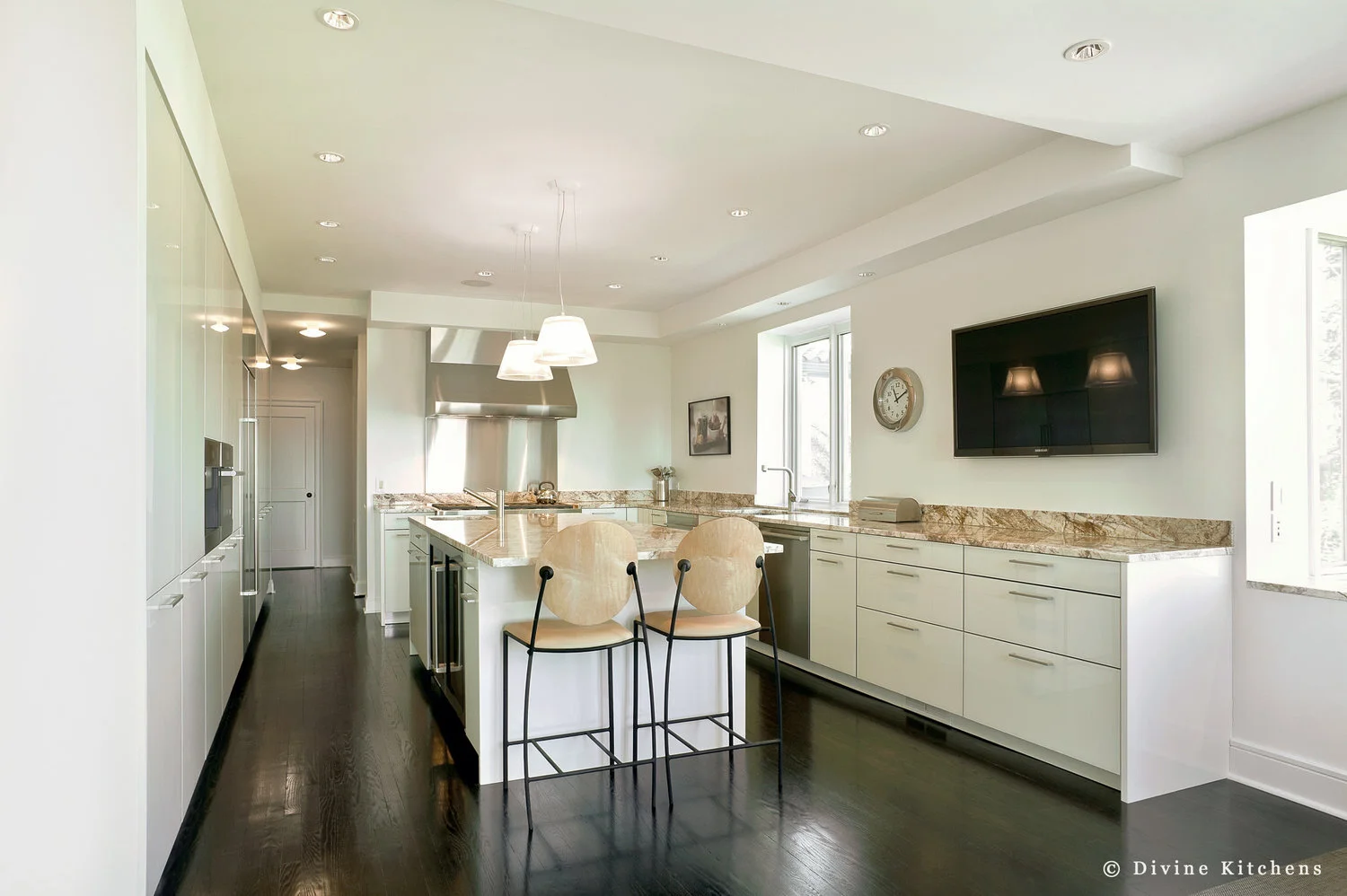 BOSTON MODERN CONTEMPORARY LEICHT KITCHEN MARBLE