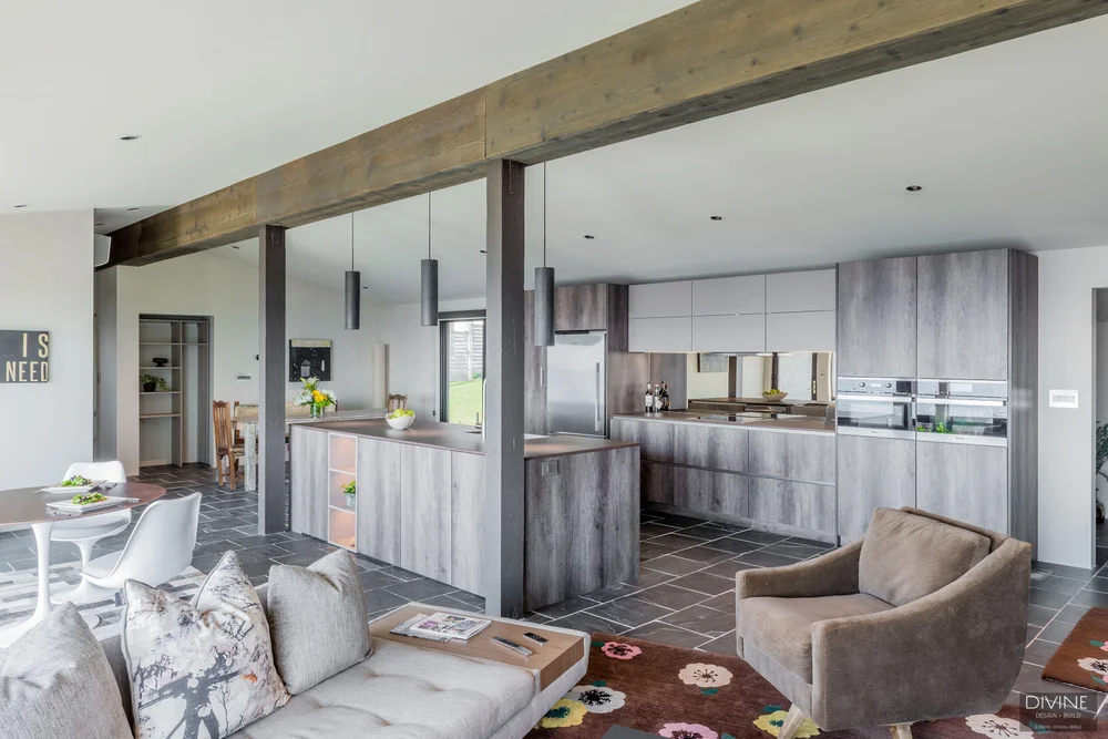 Boston North Shore Swampscott Waterfront Contemporary Kitchen