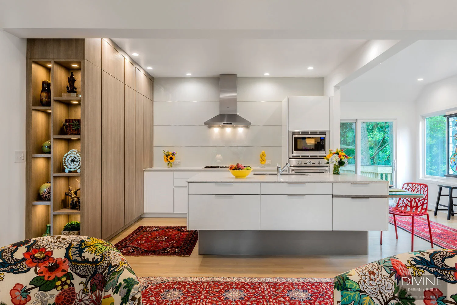BROOKLINE MODERN CONTEMPORARY LEICHT KITCHEN