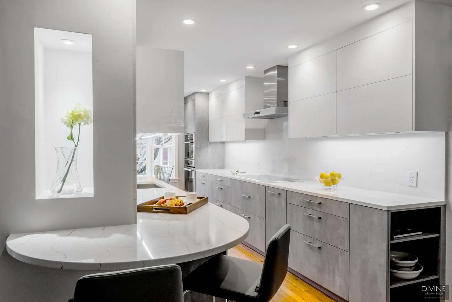 BOSTON METROWEST CONCRETE LEICHT CONTEMPORARY MODERN LEICHT KITCHEN
