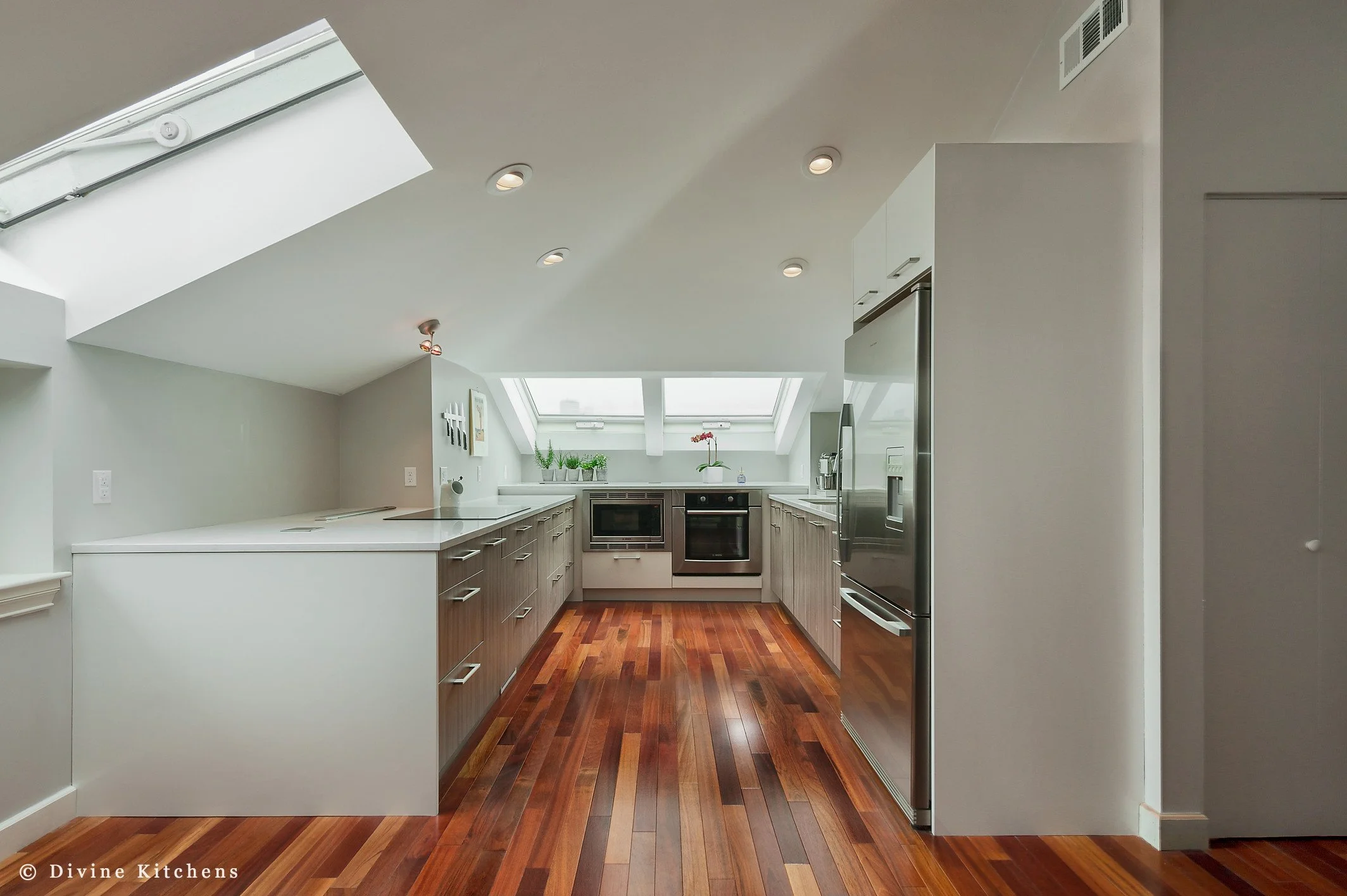 Compact Modern Kitchen