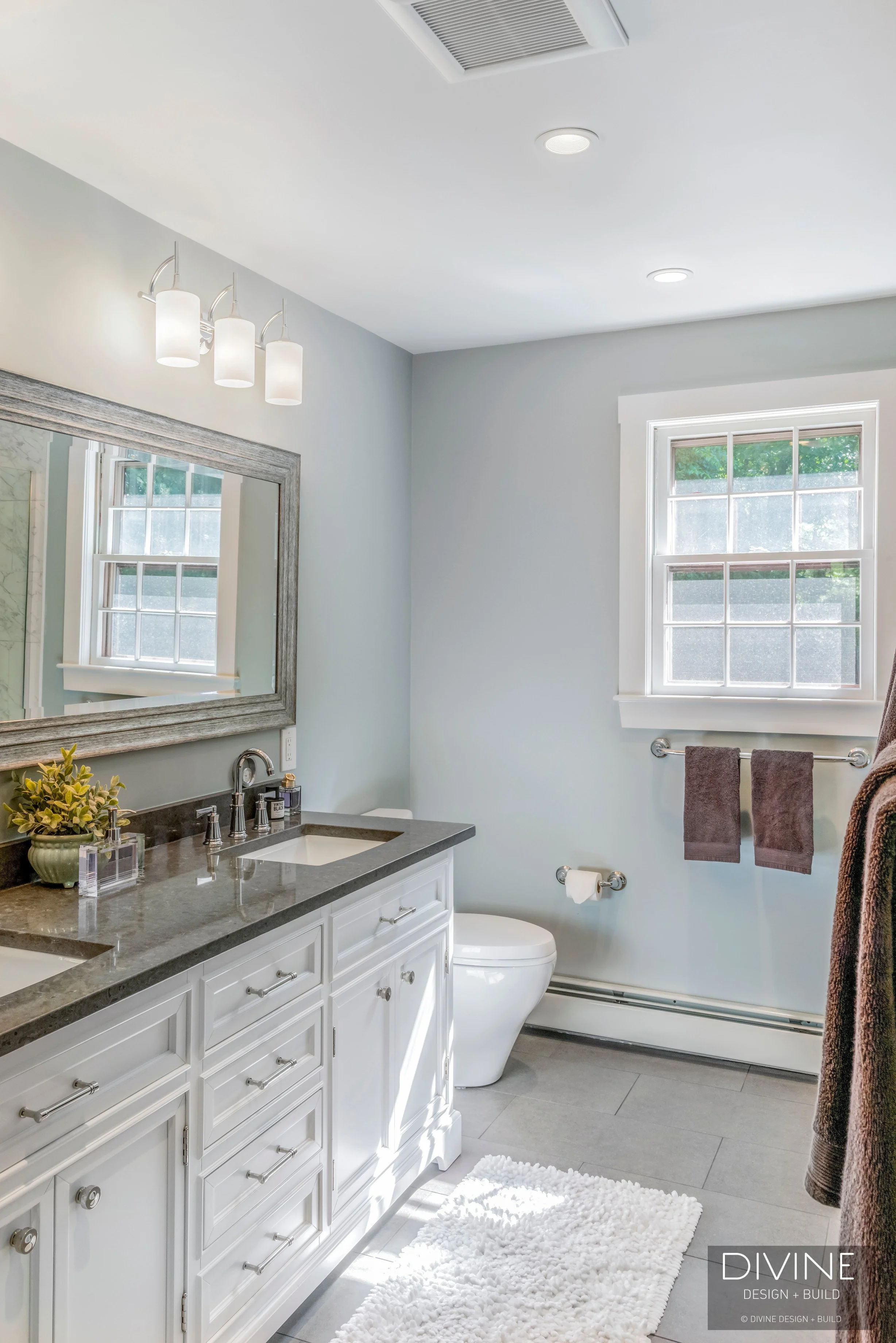 Dover MA Traditional Bathroom — Divine Design Center