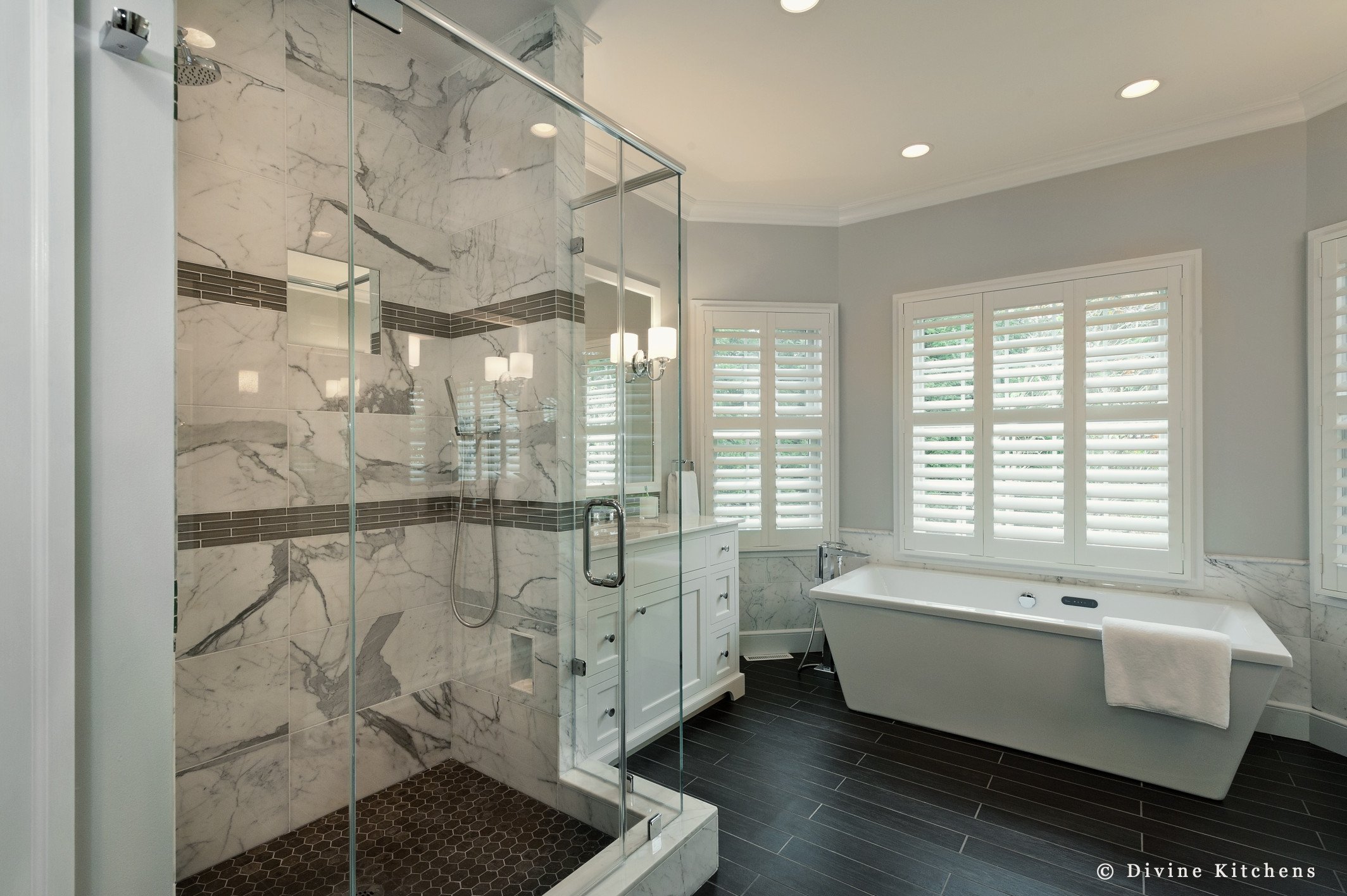 Boston Metrowest Exquisite Master Bathroom Suite Natural Marble 3.jpg