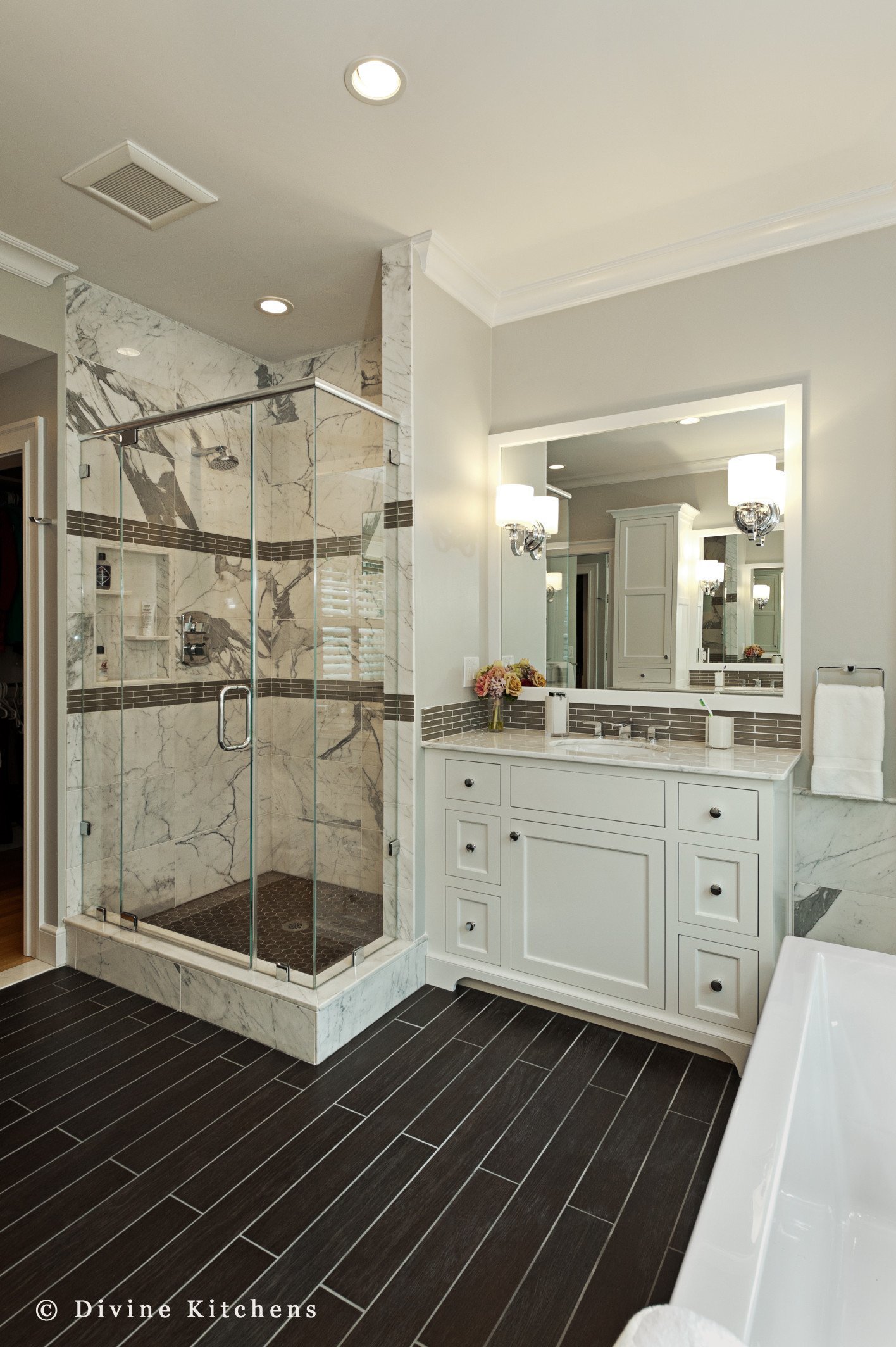 Boston Metrowest Exquisite Master Bathroom Suite Natural Marble 6.jpg