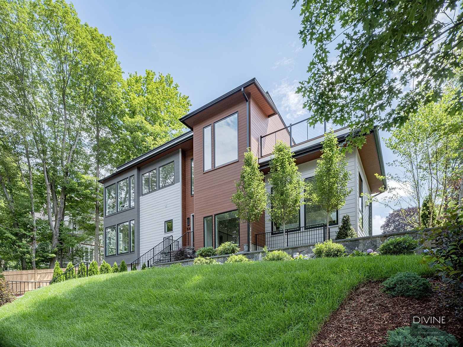 Boston Newtonville Modern Contemporary New Home