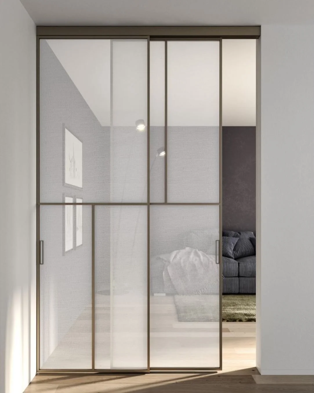 &ldquo;Once more, you open the door
And you&rsquo;re here in my heart
And my heart will go on and on&rdquo;

These are the CELINE doors from our partner @albedmilano They can be sliding or swing and come in multiple glass finish options. Do you 🤍 th