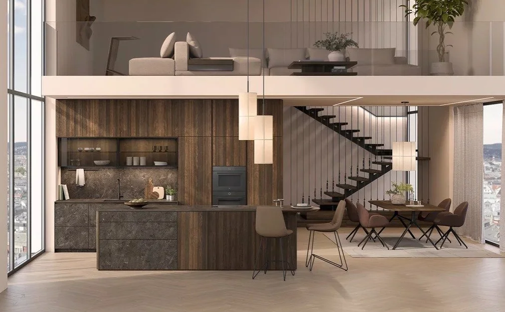 Nature-inspired design, refined to perfection. The nya kitchen by @team7moebel brings gentle curves, flowing transitions, and premium Austrian craftsmanship into one seamless form &mdash; where kitchen, dining, and living effortlessly become one.

Sm