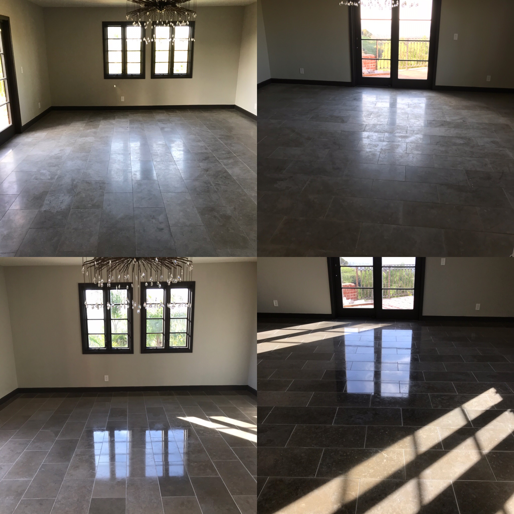 HIGH POLISH LIMESTONE FLOORING