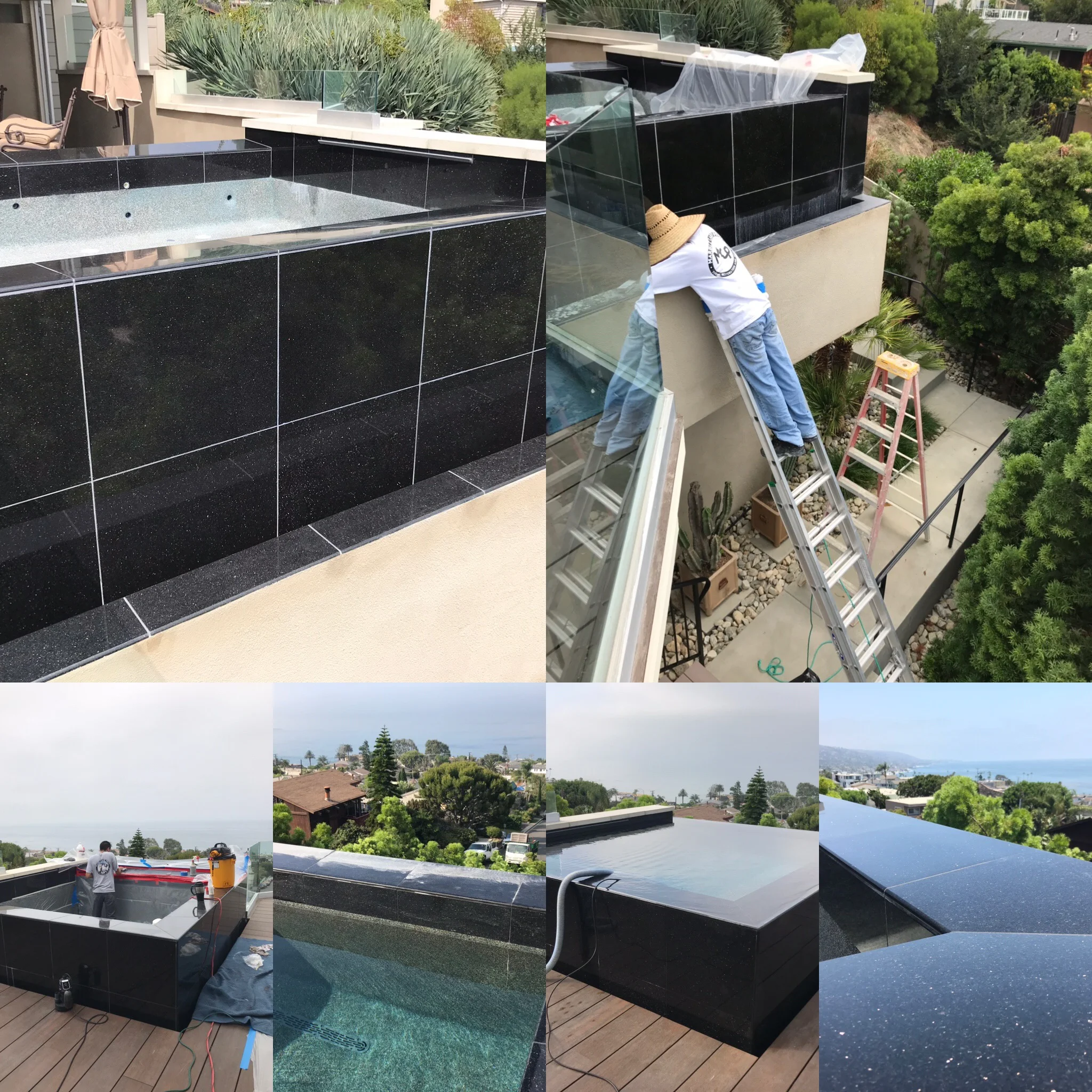 BLACK GRANITE SPA RESTORATION