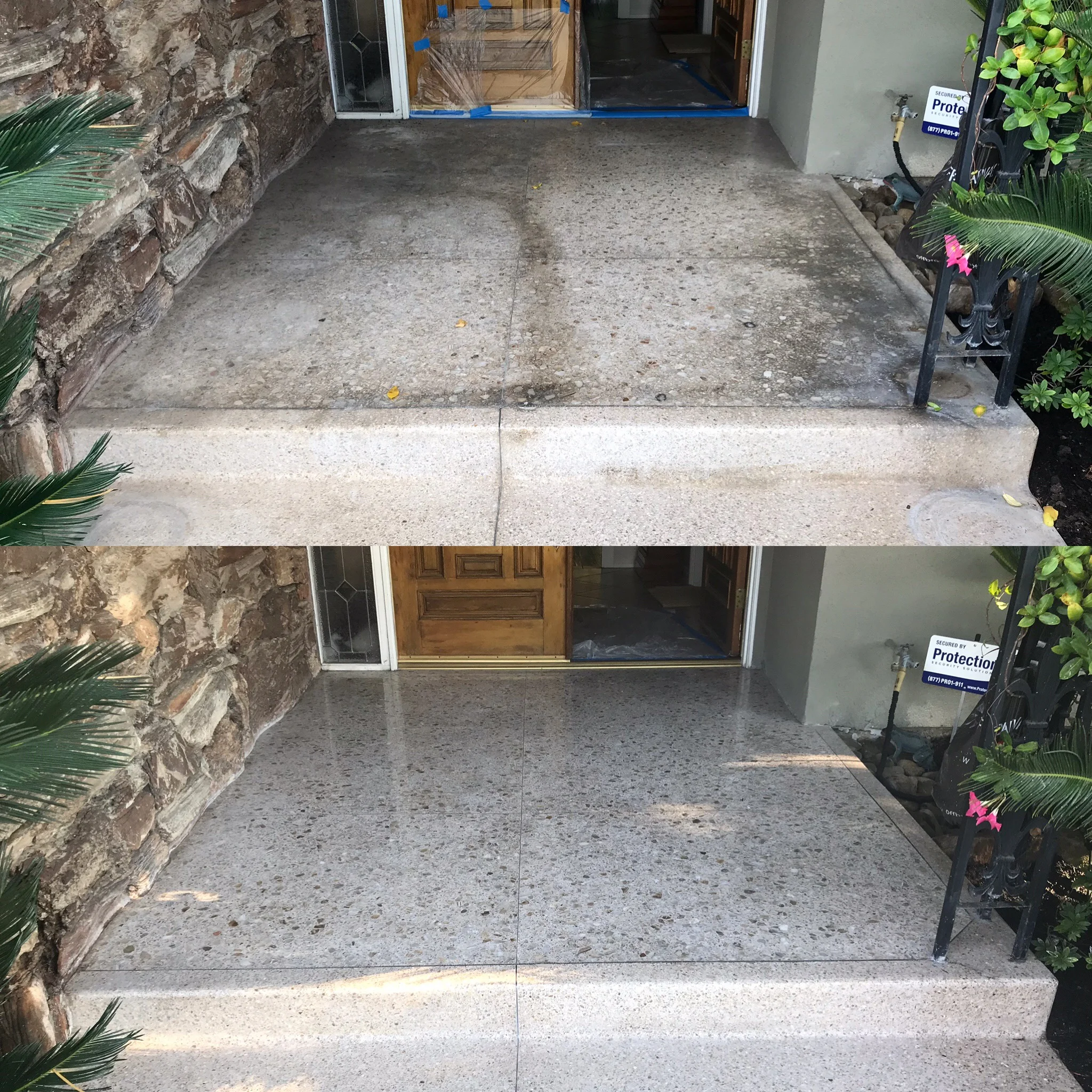 TERRAZZO ENTRY FULLY RESTORED 
