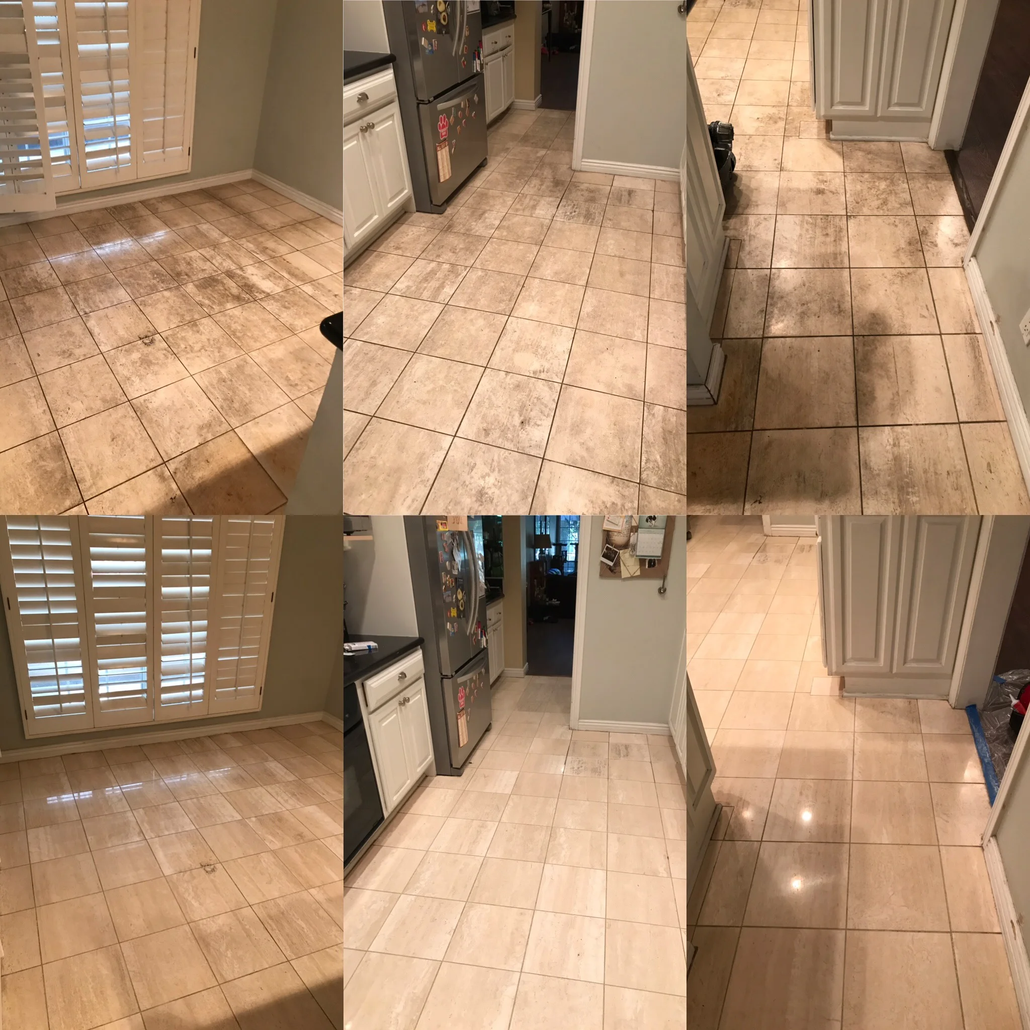 TRAVERINE FLOORING DEEP CLEANED AND RESTORED