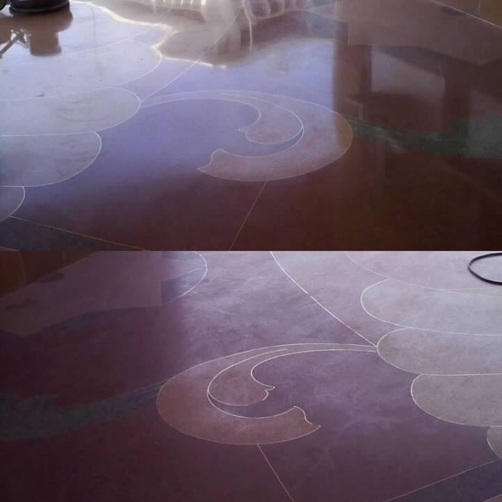 TERRAZZO BEFORE AND AFTER