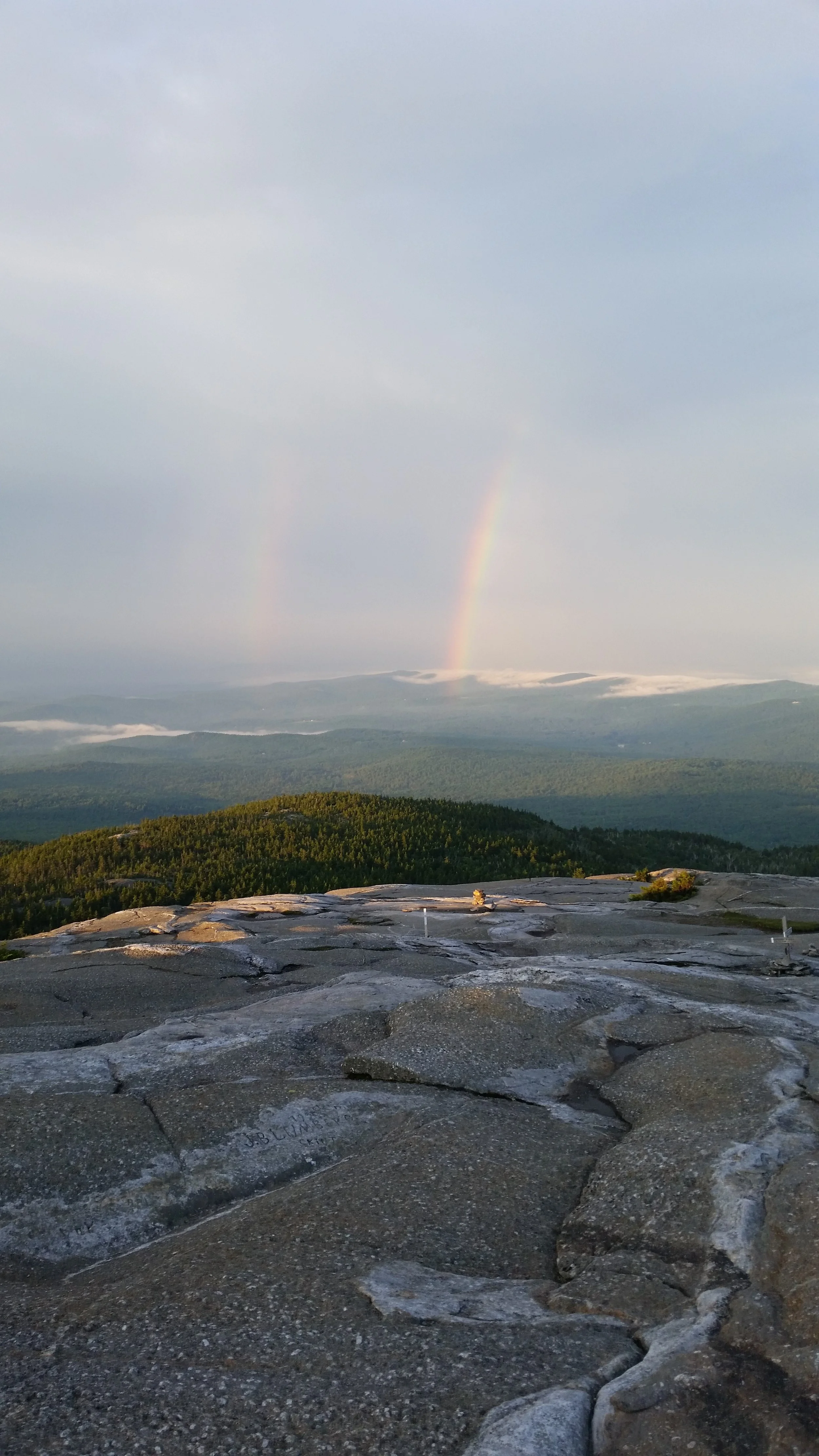 Double Rainbow on Cardigan