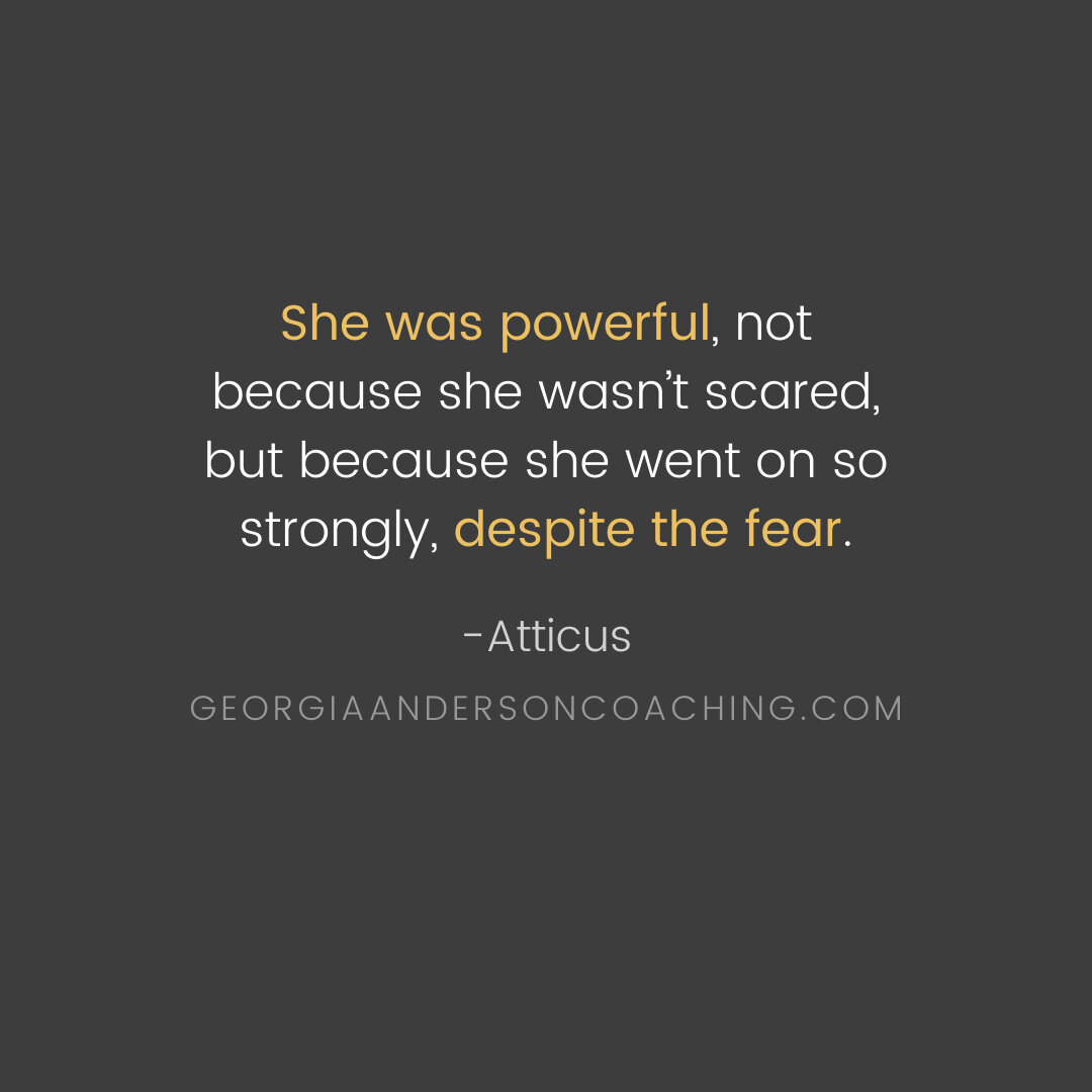 Have you ever done something that you were afraid to do but the fire inside you was so strong, you had to do it anyway?⠀⠀⠀⠀⠀⠀⠀⠀⠀
⠀⠀⠀⠀⠀⠀⠀⠀⠀
I watch my clients do this every day. They turn toward their fear instead of pushing it down or running away. T