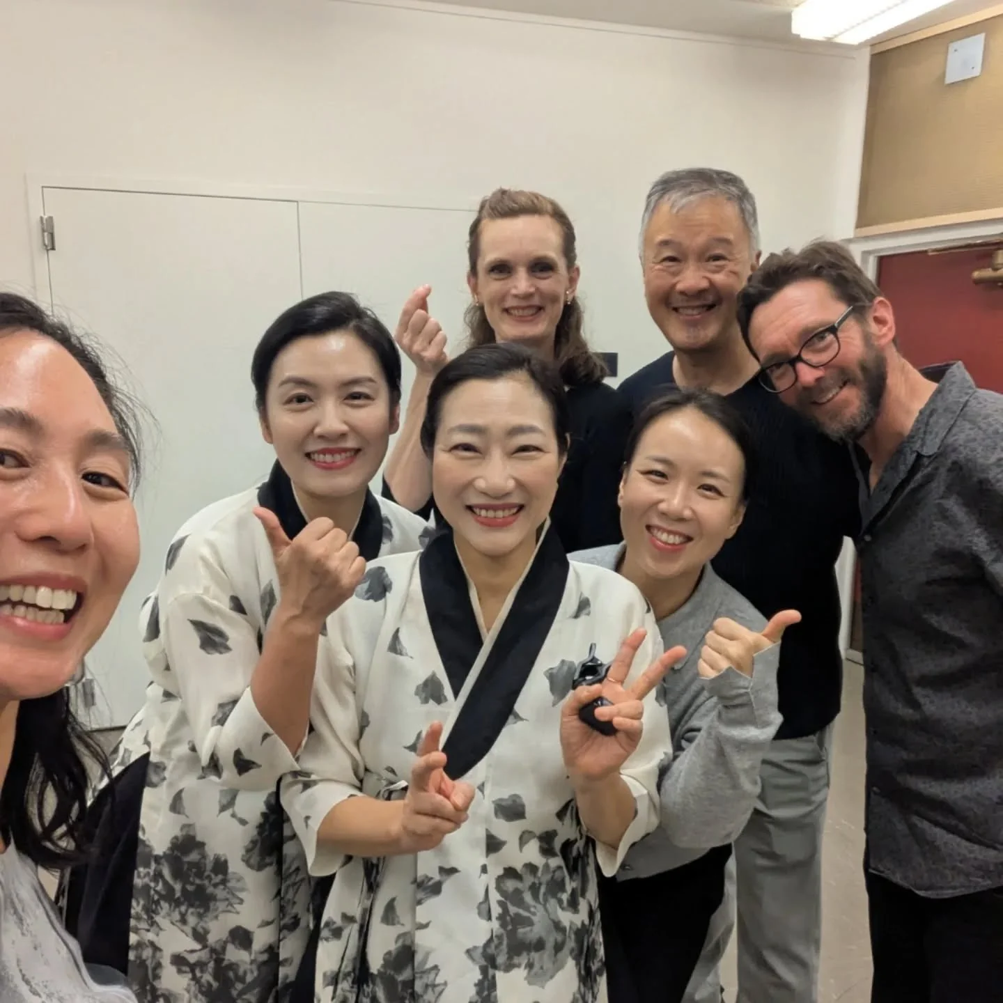 We had an incredible time learning and performing music by faculty and student composers from @ucberkeleymusic and @ucscmusic this past week. Seven students and four faculty wrote new original music for gayageum and string quartet, and we were honore