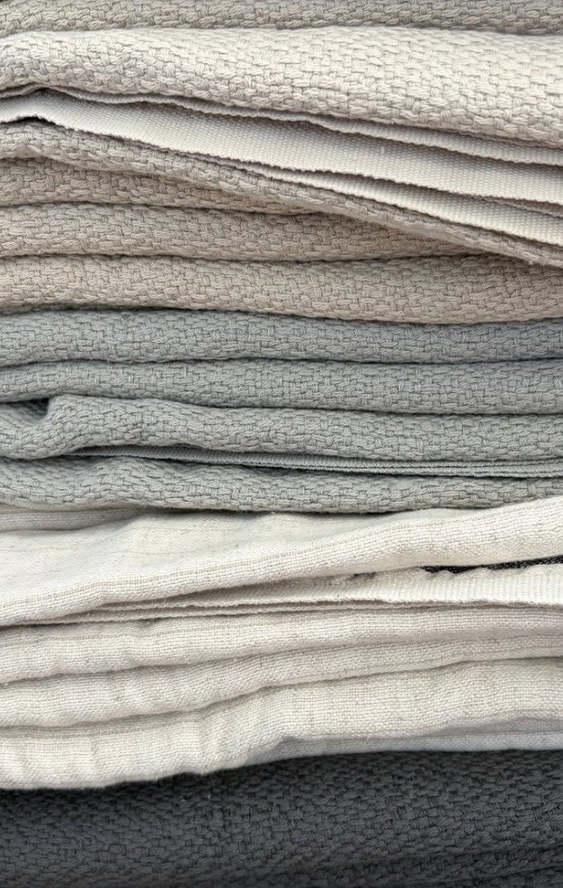 Charisma Bamboo Cotton Throw Iron