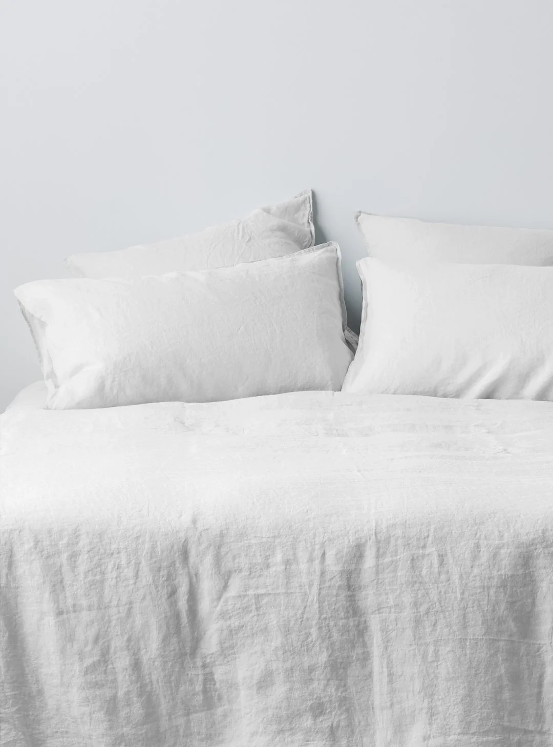 Bios Linen Flat Sheet - Stone