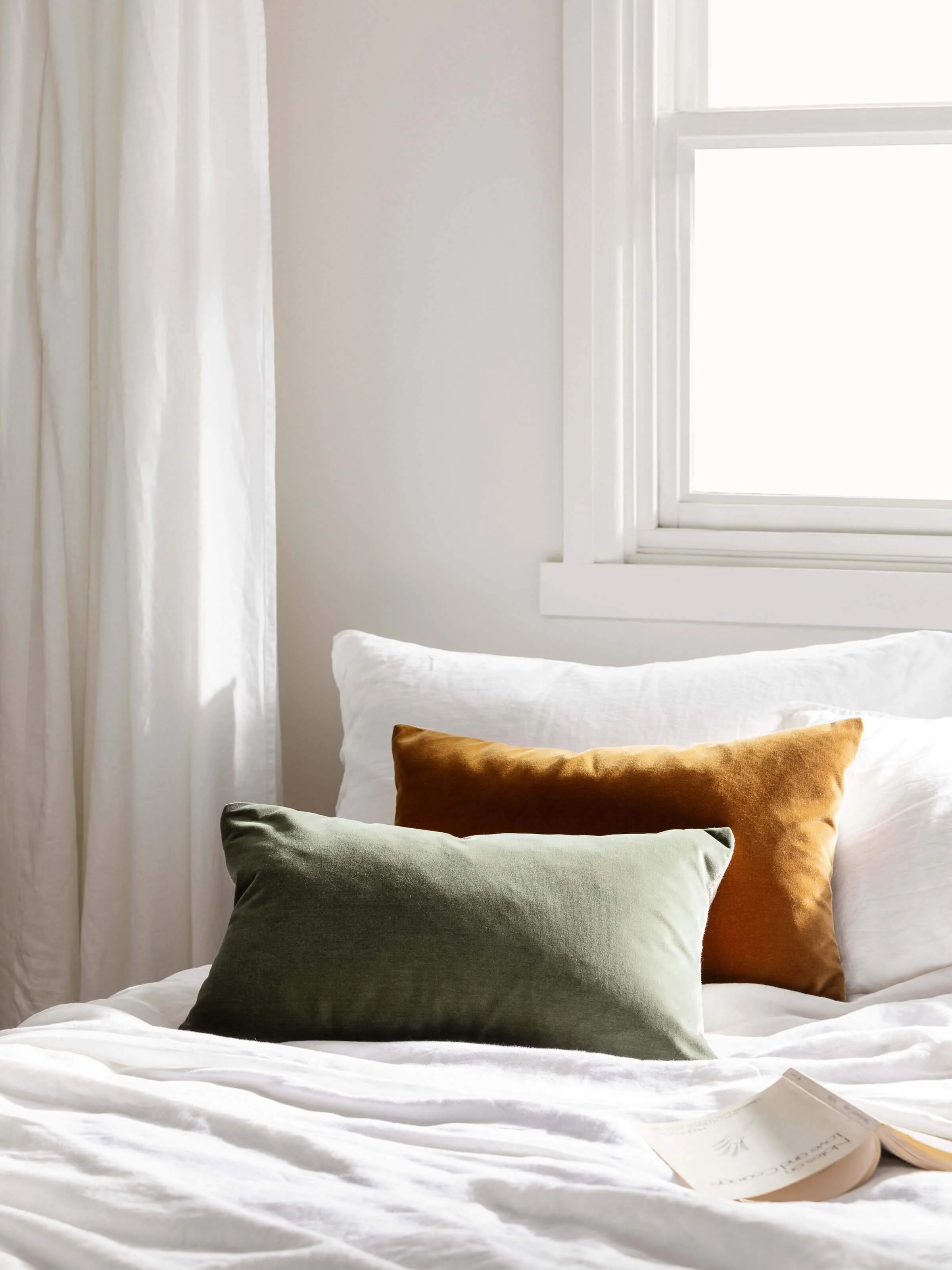 Bios Linen Duvet Cover - Optical white
