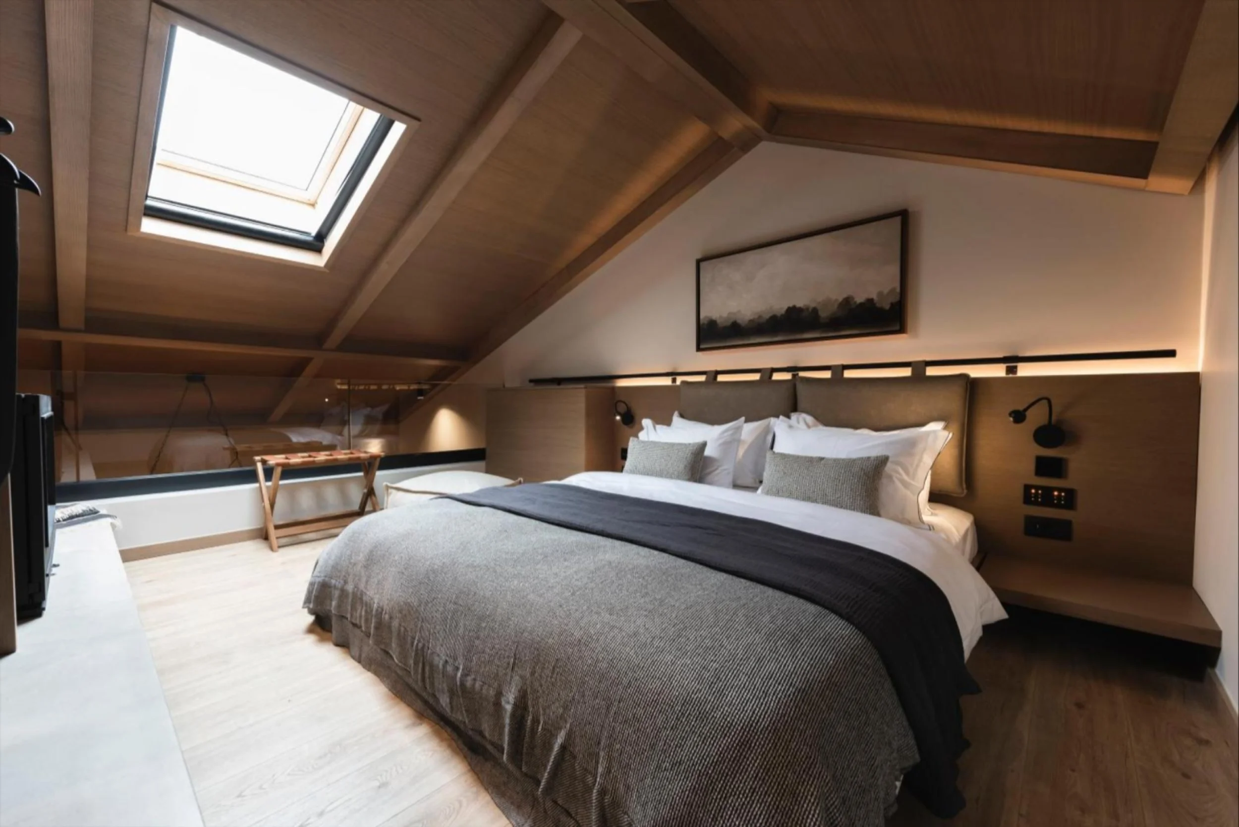 Escape to elevation.
Revi Mountain Resort&mdash;where silence, sky, and slow living meet.
Wrapped in comfort, surrounded by alpine calm, discover a sanctuary designed for effortless relaxation.