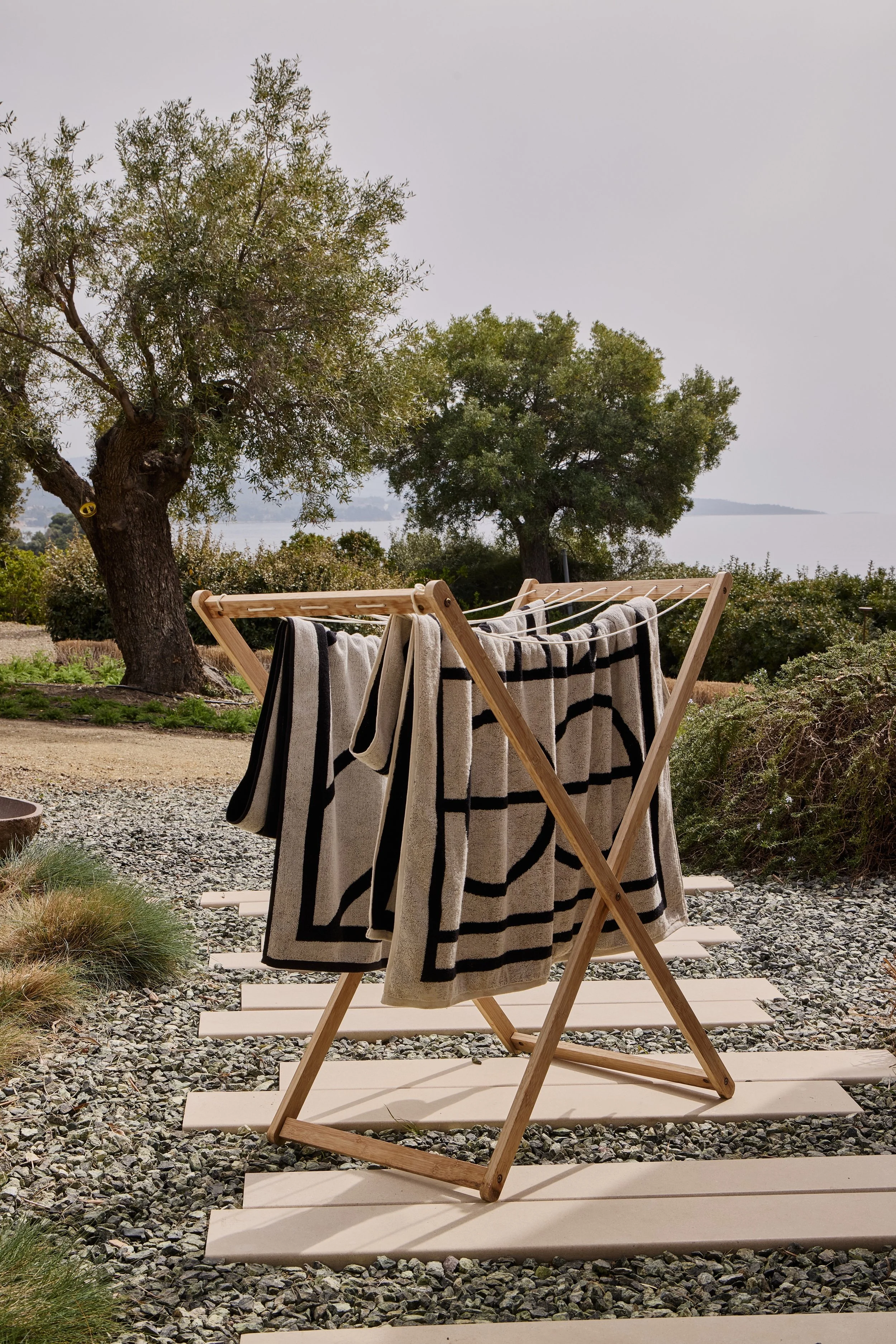 Alphabet Beach Towel F