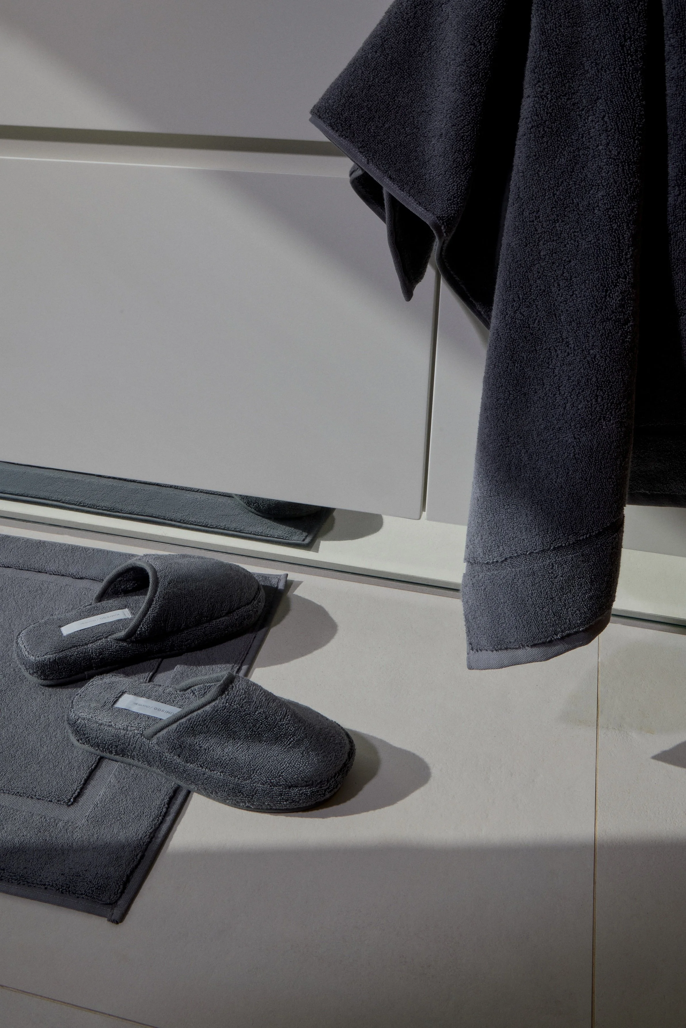 Thermae Hydro-cotton Slippers Anthracite