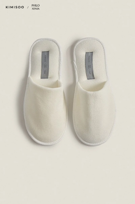 Ergon Hotel Slippers Ivory