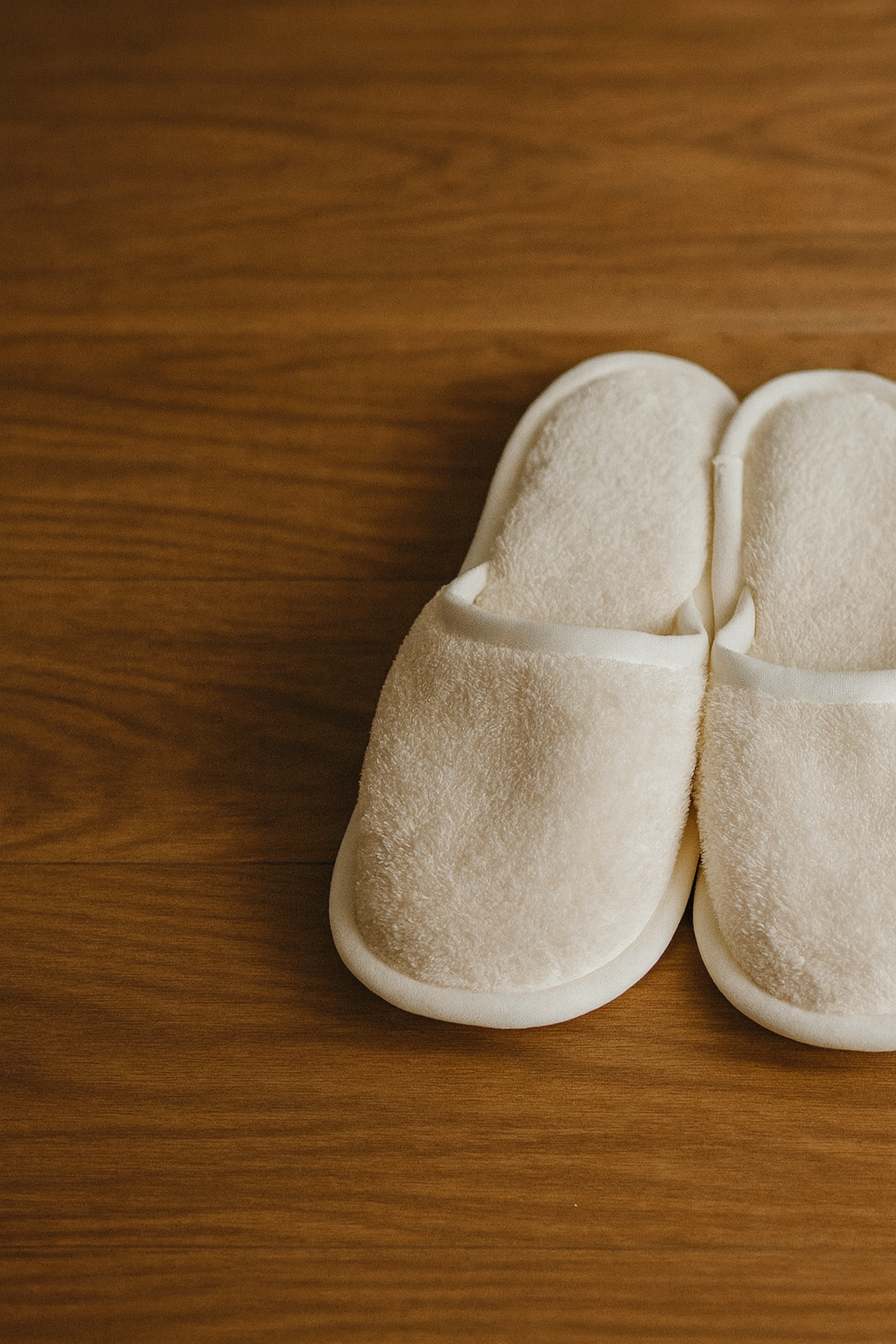 Euphoria Washed Linen Slippers Ivory