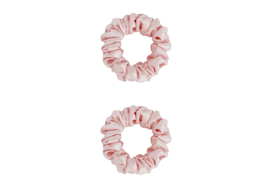 Eros Silk Scrunchie Pink SET OF 2