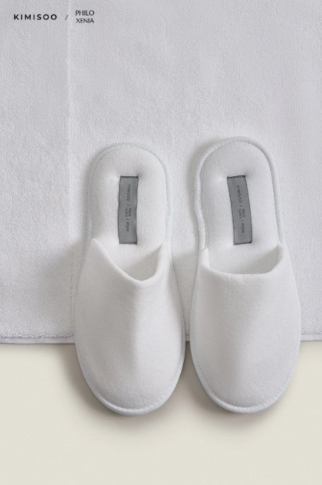 Ergon Hotel Slippers White