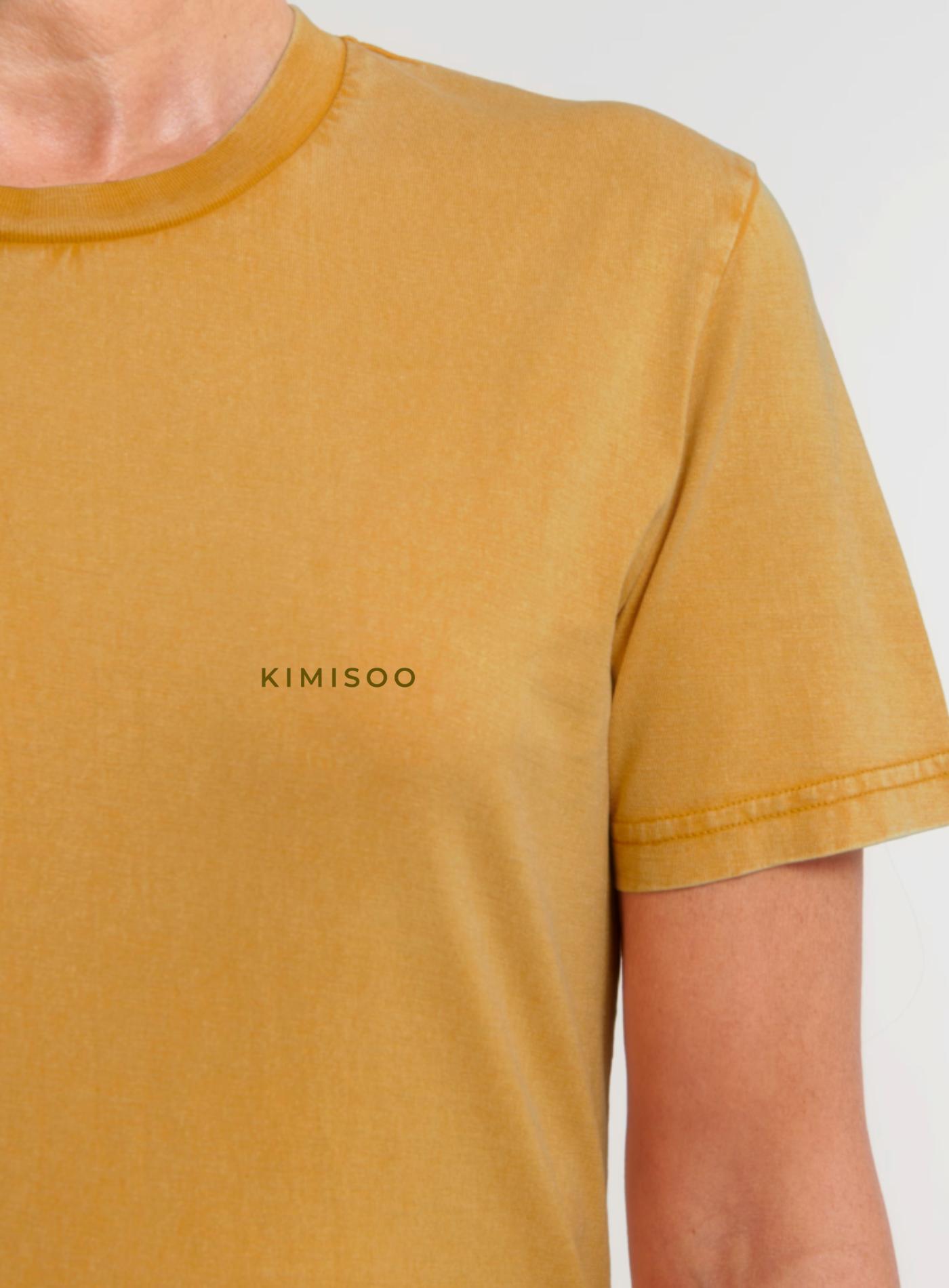Enigma T-Shirt Stonewashed Mustard