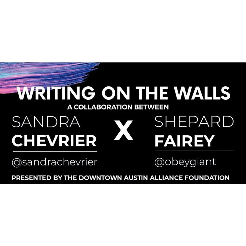 Sandra Chevrier X Shepard Fairey | Writing on the Walls