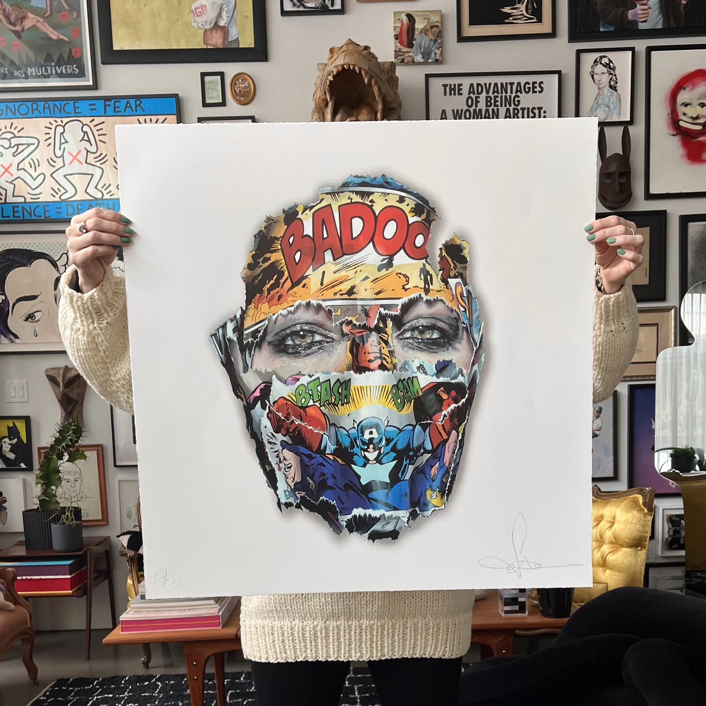 Print Release - ''La Cage entre l'ombre et la lumière''