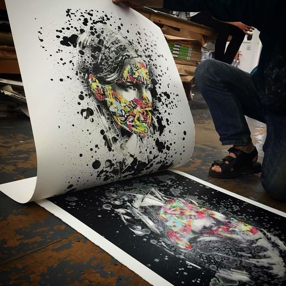 Reverse 💦 Splash!! Throwback to this fun test, &ldquo;Two souls&rdquo; in collab with @martinwhatson &amp; @graffitiprints