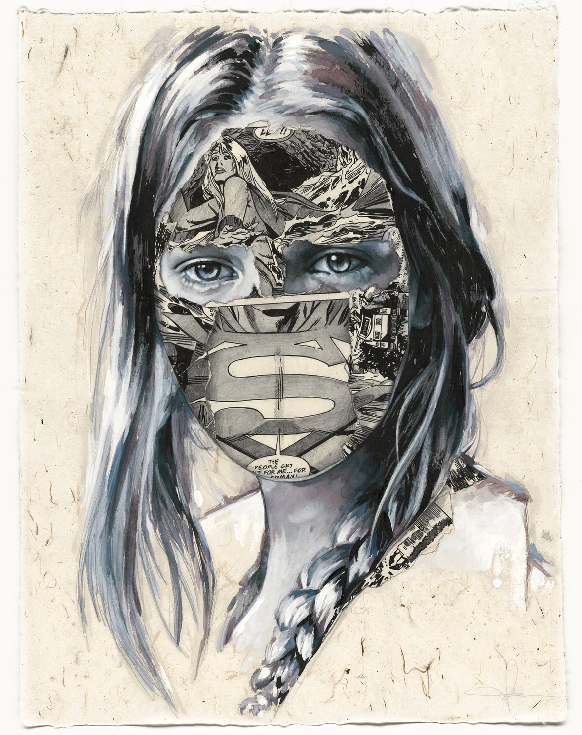 Working with inks and watercolors on dragon cloud rice paper has become my favorite. The immense control needed to work with portraits, along with the act of letting go of that control, is a dance I&rsquo;ve truly learned to enjoy. Here are the 12 pi