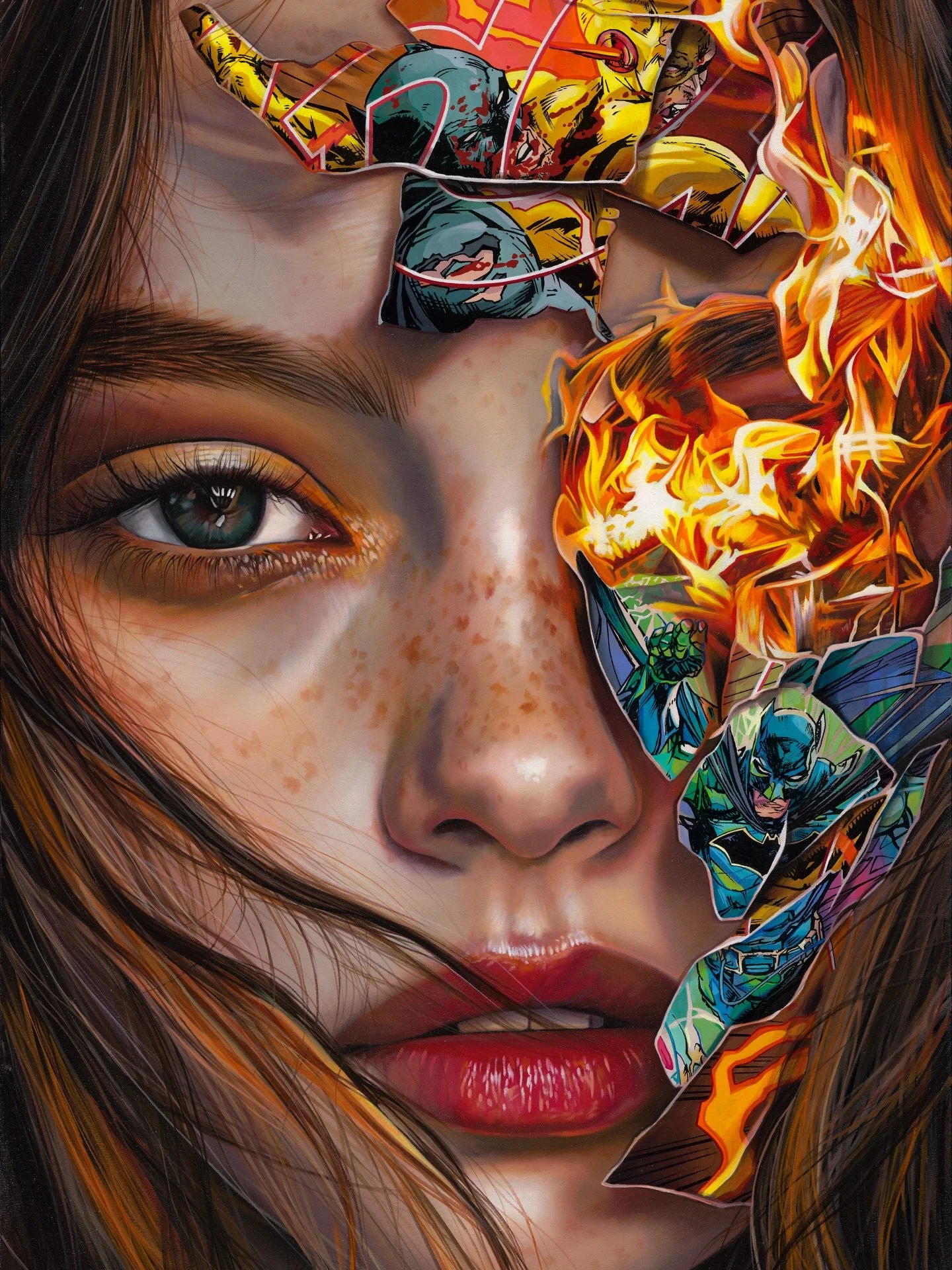 The first two were inspired by the image from the mosaic artwork as well as the mural that still stands at the @wynwoodwallsofficial . I wanted to play with the Evolution of the Cages and see how the attempt to achieve freedom could be illustrated.  