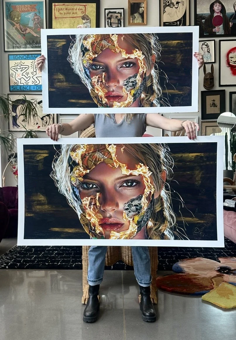 The print “La Cage, chaque nuit je rêve que je suis un oiseau (Every Night I Dream That I Am a Bird)”&nbsp;