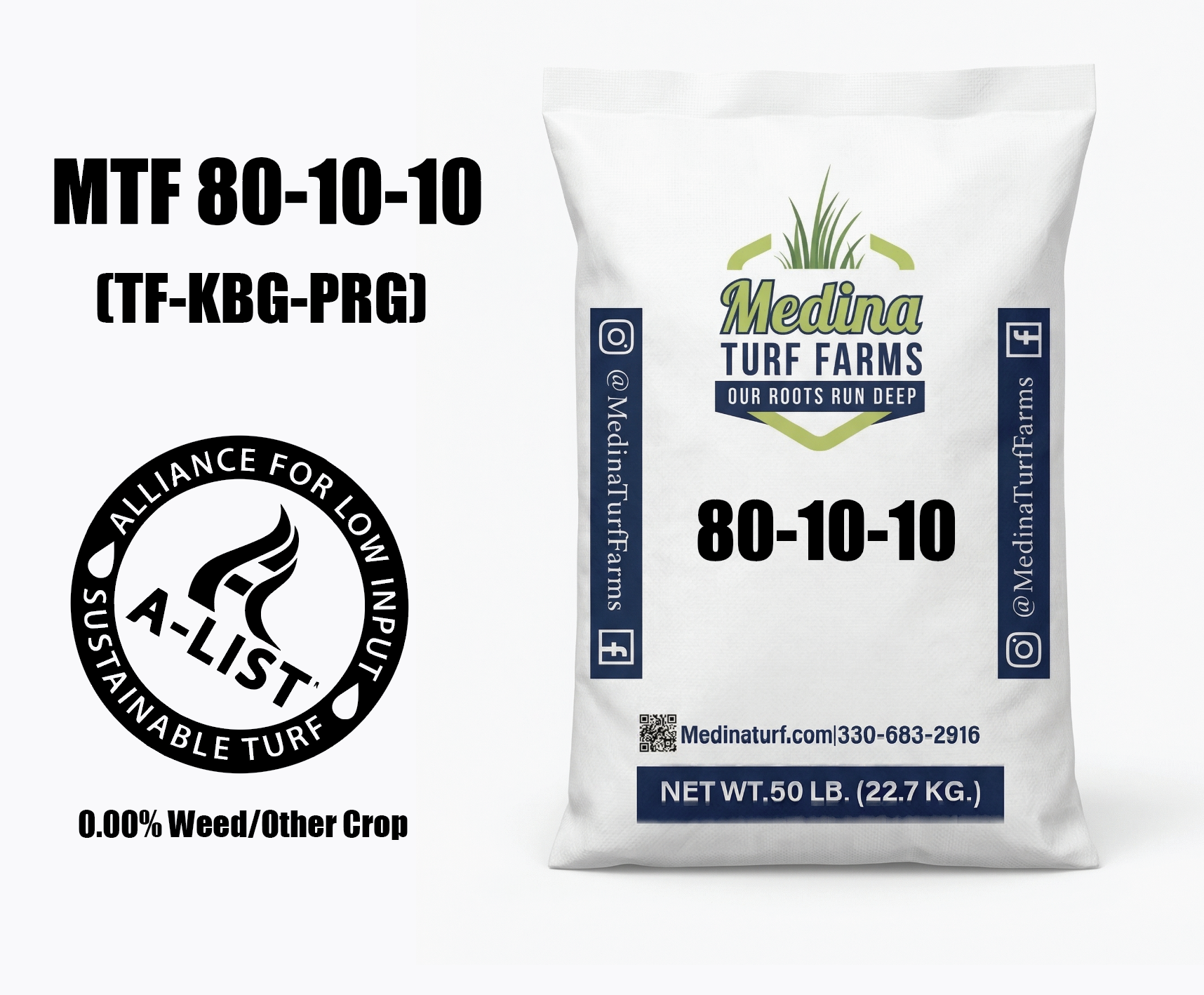 Medina Turf Tall Fescue 80-10-10