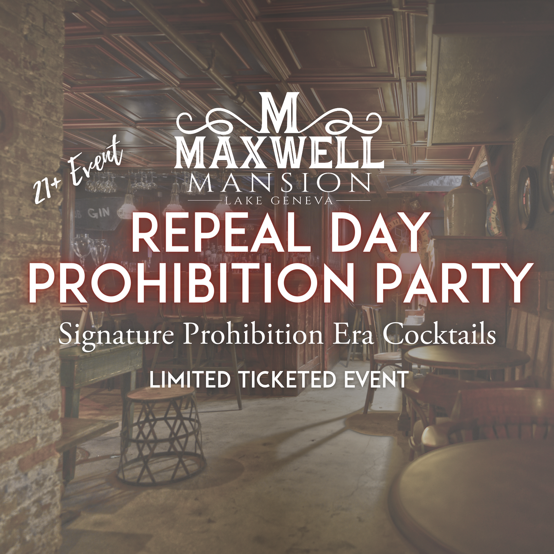 Repeal Day Prohibition Party! (TICKETED EVENT)