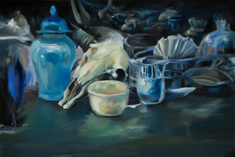 BLUE STILL LIFE
