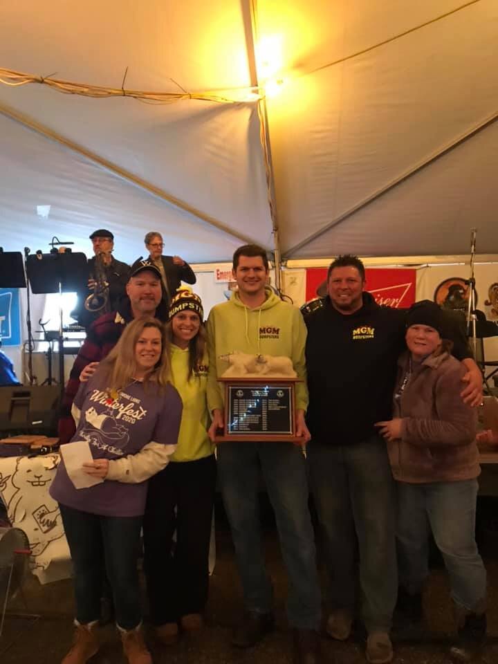 2020 Winterfest Polar Bear Plunge: Most Money Raised Award