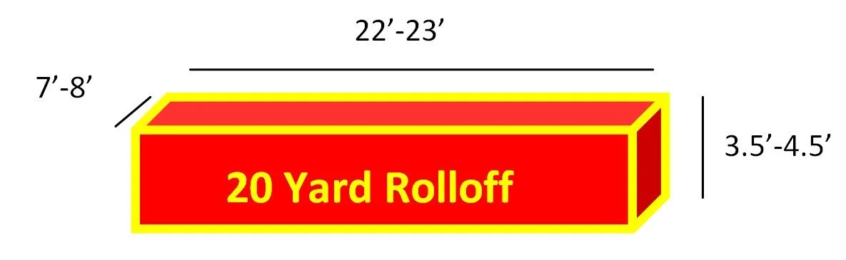 20 Yard Rolloff Dumpster